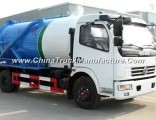 Dongfeng 4X2 5cbm 90HP Vacuum Sewage Suction Truck
