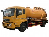 4X2 6000 Liter Sewage Vacuum Suction Vacuum Sewage Truck