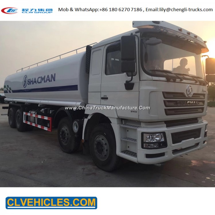 Tanker Truck Shacman 25000L 30000L Diesel Fuel Tank Truck Fuel Tank Truck