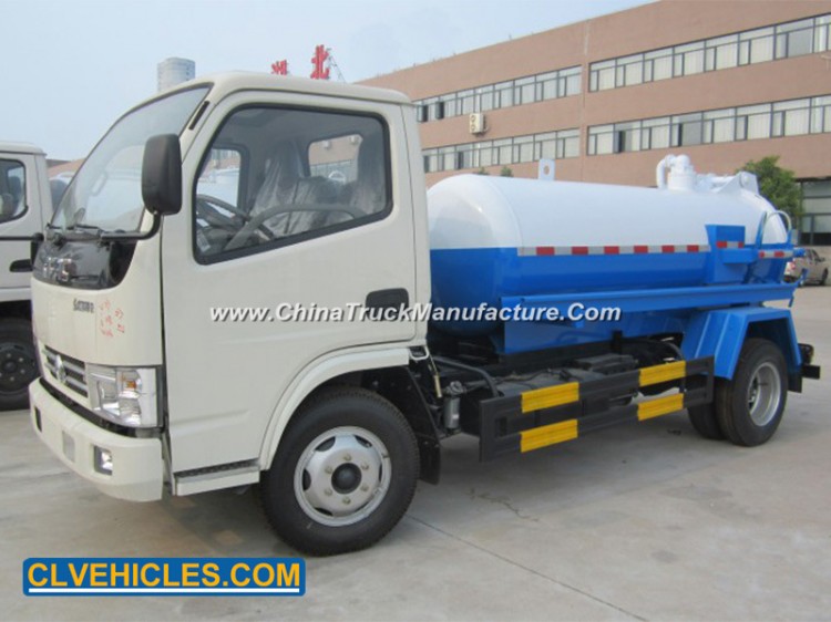 8000L Vacuum Sewage Pump Tank Liquid Waste Stool Suction Truck