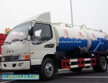 JAC Vacuum Sewage Suction Truck Mini 5000 Liters Septic Tanker Sewer Cleaning Sludge Tank Fecal Wast