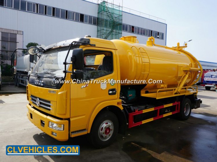 Factory Sale Low Price Stool Suction Truck 8cbm Sewage Suction Truck