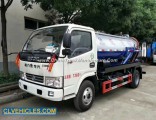 DFAC 5cbm 90HP Vacuum Sewage Suction Tanker Fecal Suction Truck