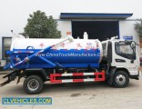 JAC Vacuum Sewage Suction Truck 5000 Liters Mini Septic Tanker Sewer Cleaning Sludge Tank Fecal Wast