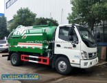 Foton Mini Fecal Suction Sewage Tanker Dredge Truck