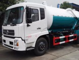 Dongfeng Big Sewage Tank Truck Vacuum Pump Road Sewer Fecal Suction Trucks