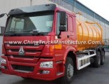 Stock Truck Sinotruk HOWO 6X4 1500-1800L Sewage Suction Vacuum Truck on Sale