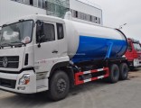 Dongfeng 6X4 16000L High Pressure Sewer Flushing Vehicle Vacuum Suction Sewage Truck