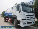 Sino HOWO 10cbm 6wheeler Sewage Vacuum Cesspool Suction Truck