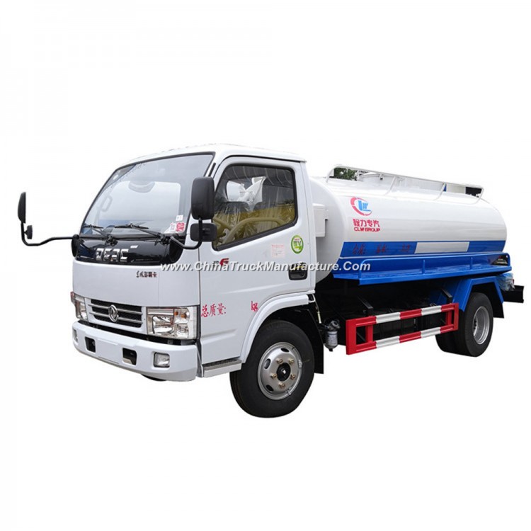 High Efficiency Dongfeng 4X2 Sewer Working Sewage Fecal Suction Truck