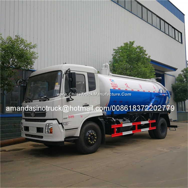 Chengli Special Automobile Co., Ltd 6cbm 8cbm Vacuum Truck for Wastewater Sewage Suction Truck