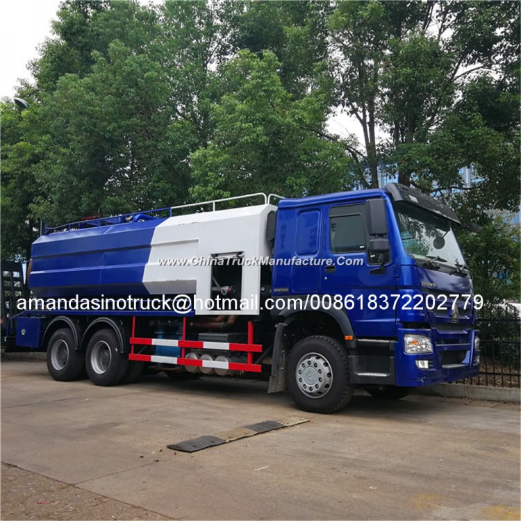 Heavy Duty 16000L High Pressure Sewer Cleaning Truck