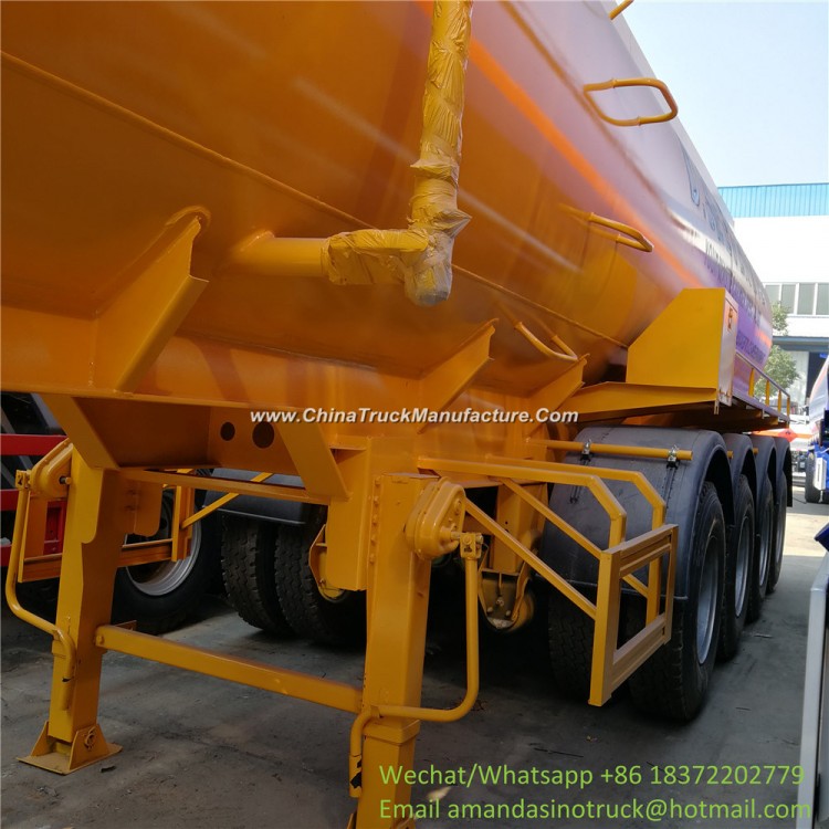 China Manufacturer Heavy Duty 4 Axles 50000 L Sewage Suction Trailer