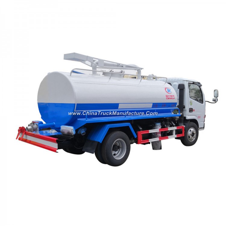 Dongfeng Right Hand Drive 5000L Toilet Sucker Septic Tanker Sewage Suction Truck