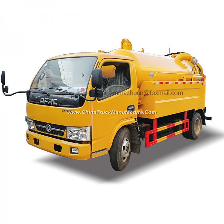 Dongfeng Frk 4000liters Vacuum Cleaner Truck