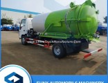 Japan Isuzu 4X2 Sewage Suction Tanker Truck for Sale
