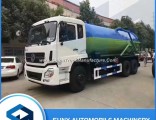 6X4 Dongfeng Tianlong 18000 Liters Vacuum Sewage Suction Truck