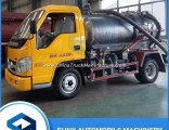 Foton 2000 Liters 4X2 Mini Vacuum Sewage and Fecal Suction Truck