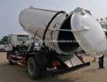 Isuzu 10cbm Vacuum Pump Sewage Sludge Suction Truck