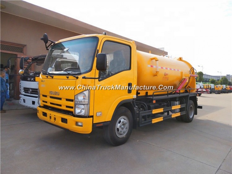 Used Isuzu 6cbm Special Sewer Suction Vehicle for Sale