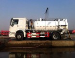 HOWO 10m3 Sewage Suction Truck with Vacuum Pump