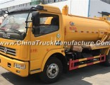 4X2 3cbm 5cbm Cleaning Tanker Dongfeng Sewage Suction Truck