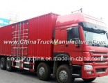 336HP HOWO 8X4 Van Cargo Truck Zz1317n3867 for Sale