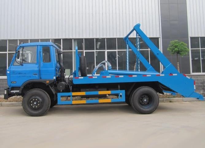 DONGFENG Chassis 4X2 10CBM 8 Tons Skid Loader Garbage Truck