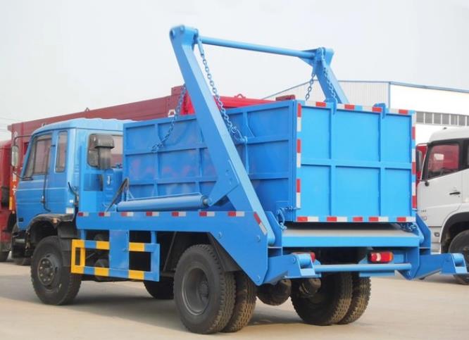 DONGFENG Chassis 4X2 10CBM 8 Tons Skid Loader Garbage Truck Picture