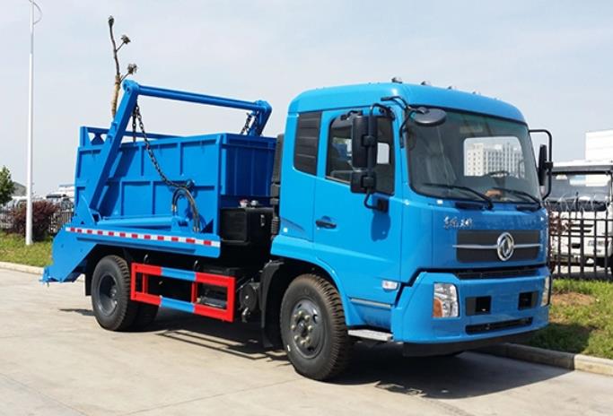 DongFeng 4x2 6m3 Roll Container Swing Arm Garbage Truck Picture