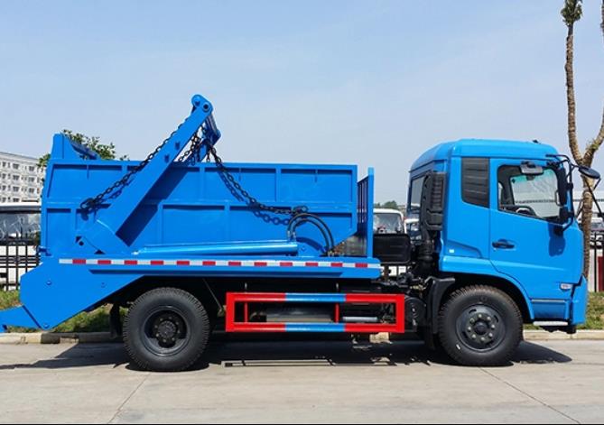 DongFeng 4x2 6m3 Roll Container Swing Arm Garbage Truck Picture