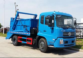 DongFeng 4x2 6m3 Roll Container Swing Arm Garbage Truck