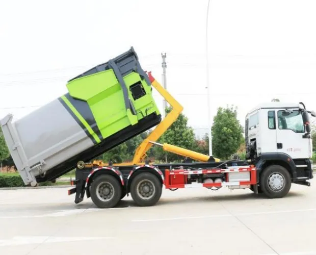 Sinotruk HOWO 6x4 15m3 Hook Lift Arms Garbage Truck Picture