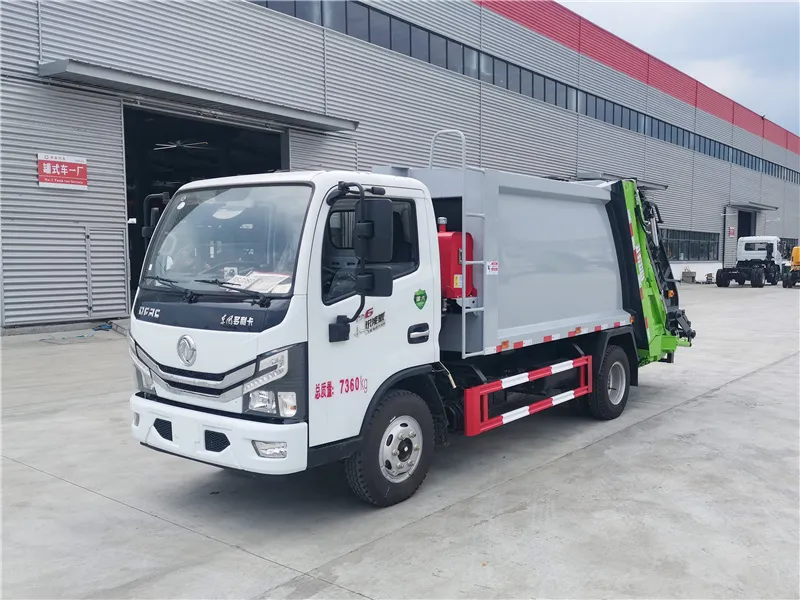 Dongfeng 4x2 5m3 Garbage Compression Truck Picture