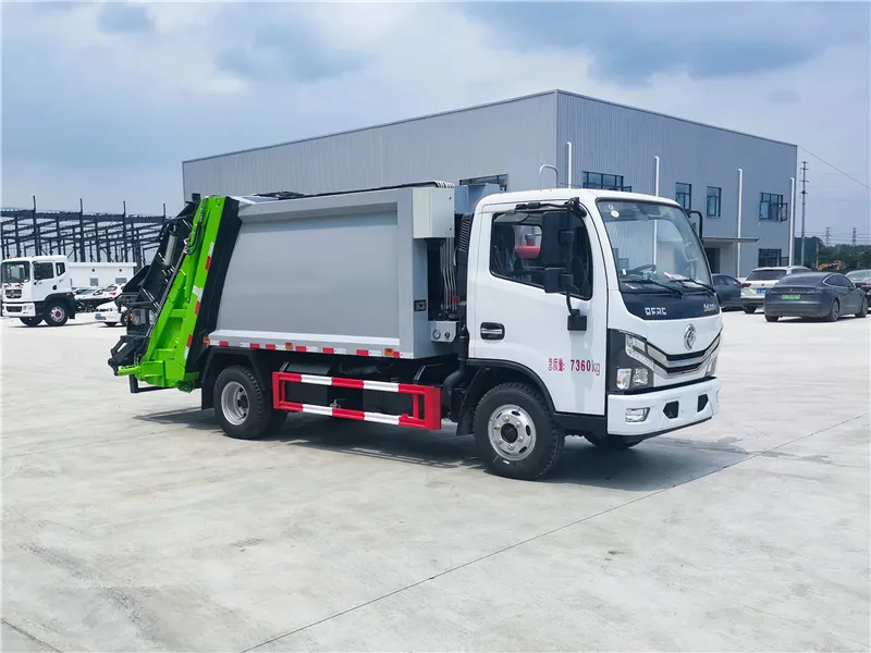 Dongfeng 4x2 5m3 Garbage Compression Truck Picture