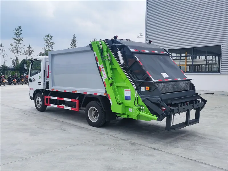 Dongfeng 4x2 5m3 Garbage Compression Truck Picture