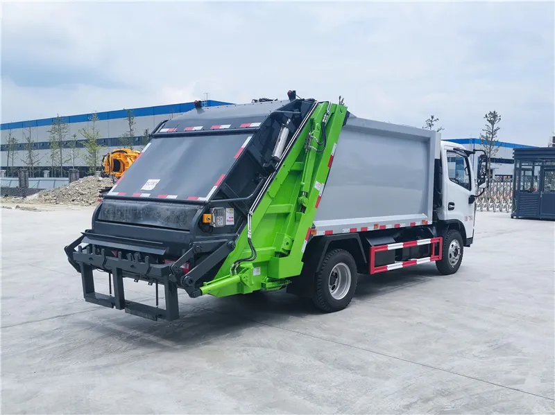 Dongfeng 4x2 5m3 Garbage Compression Truck Picture