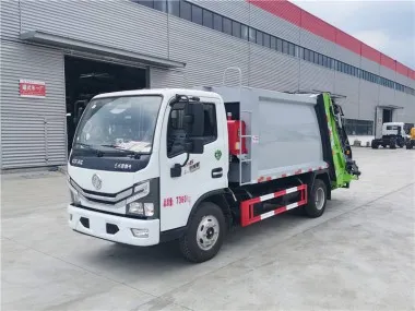 Dongfeng 4x2 5m3 Garbage Compression Truck