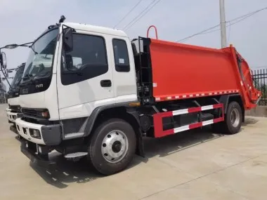 4x2 13cbm Rubbish Compactor Garbage Collector Truck