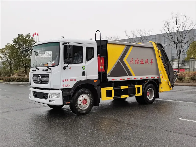 DongFeng 4x2 Rear Loading Garbage Collector Truck Picture