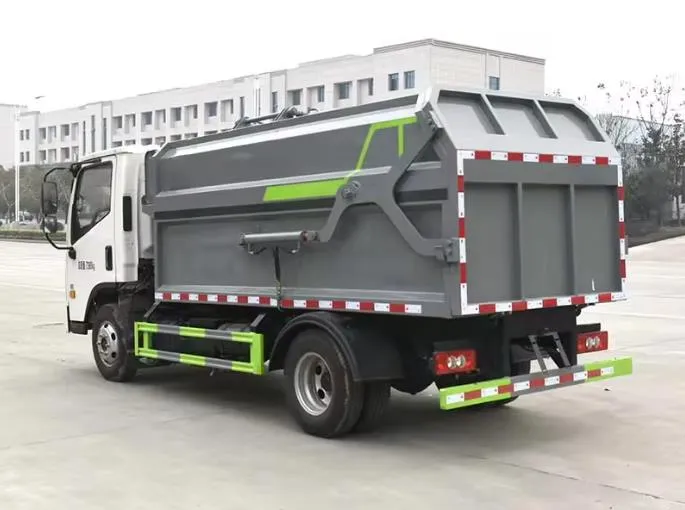 FOTON 4x2 5m3 side loading garbage truck Picture