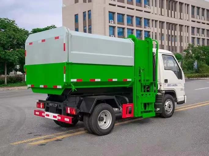 FOTON 5m3 self-unloading bucket compressed garbage truck Picture