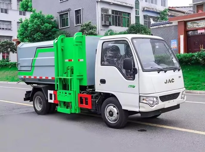 JAC 4x2 5m3 Side Loading Garbage Truck Picture