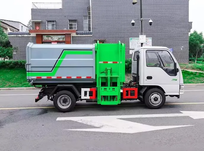 JAC 4x2 5m3 Side Loading Garbage Truck Picture