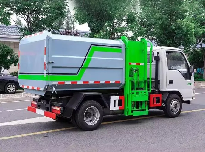 JAC 4x2 5m3 Side Loading Garbage Truck Picture