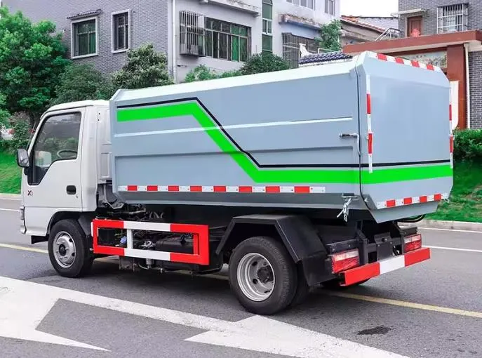 JAC 4x2 5m3 Side Loading Garbage Truck Picture