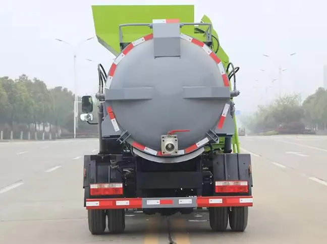 dongfeng 5000 liters kitchen waste collection garbage truck Picture