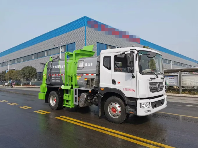 Dongfeng 4x2 12 cbm kitchen garbage truck Picture