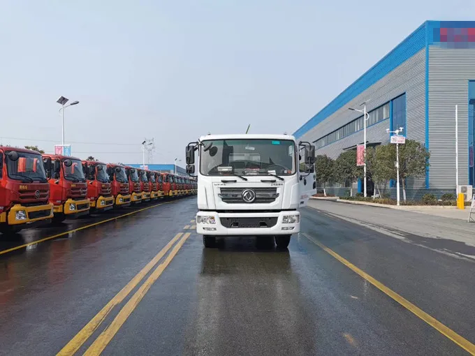 Dongfeng 4x2 12 cbm kitchen garbage truck Picture