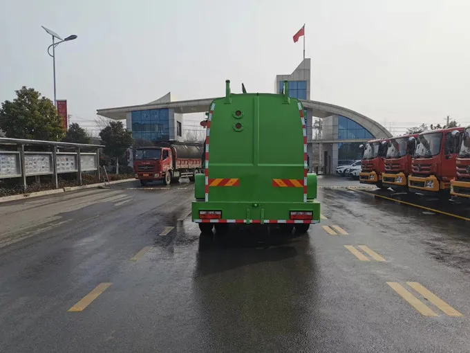 Dongfeng 4x2 12 cbm kitchen garbage truck Picture